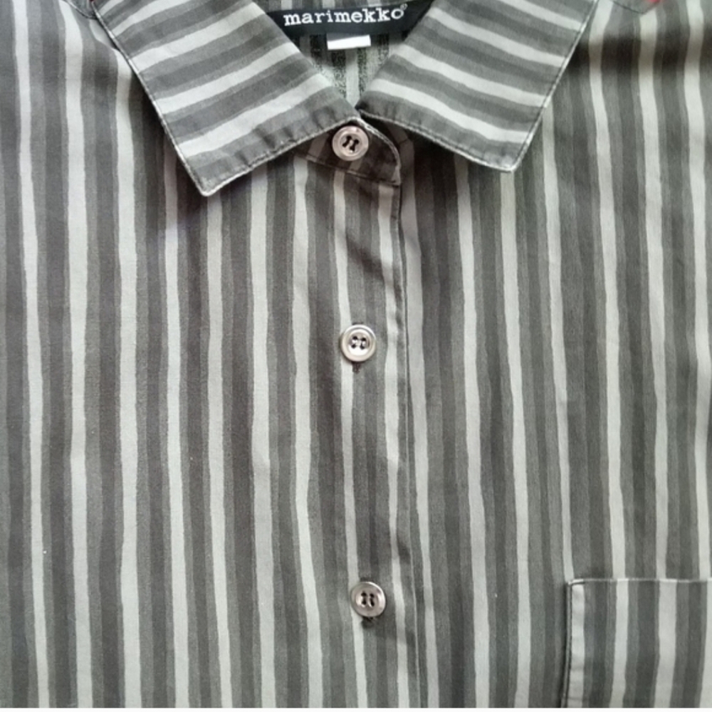 Vintage Marimekko Grey Jokapoika Shirt